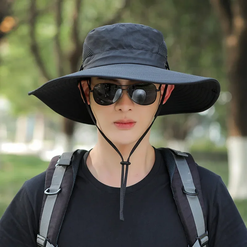 Fishing Mask Sun Protection - قبعات شمسية واسعة الحواف، قبعات صيد