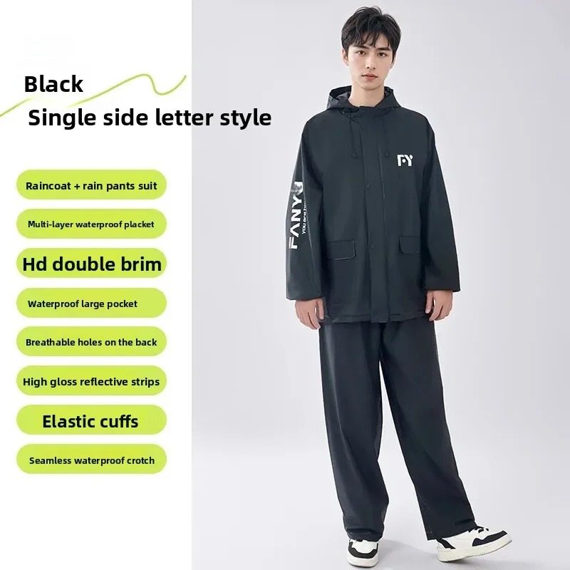 للجنسين دراجة نارية المطر دعوى - مراجعة Fishing Rain Suit وسعره