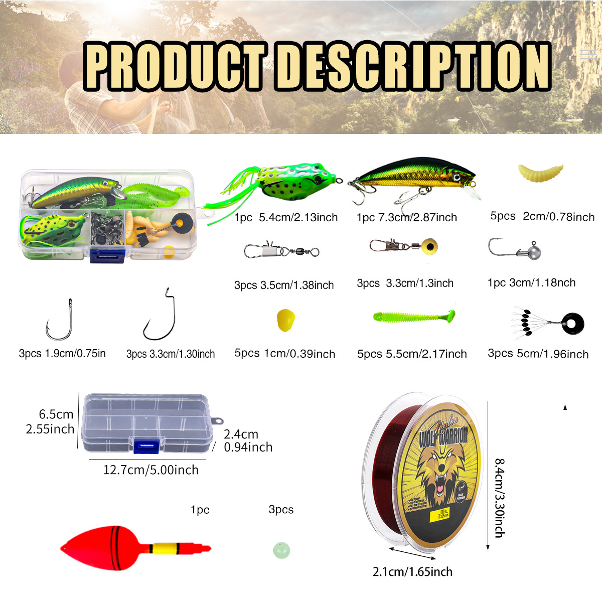 طقم صيد كامل: صنارة صيد تلسكوب - مراجعة Fishing Gloves وسعره