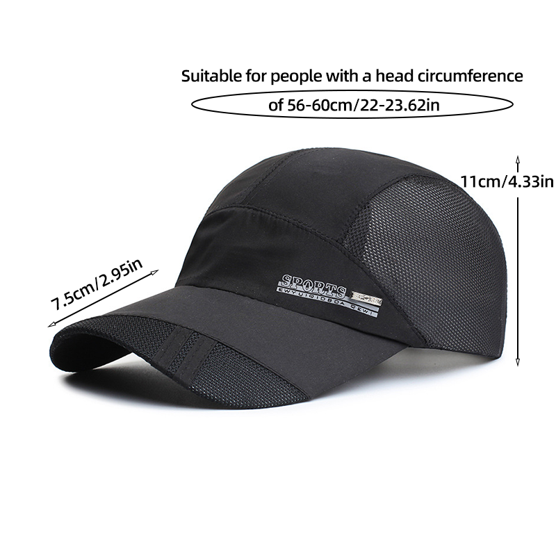 قبعات بيسبول شبكية سريعة الجفا - مراجعة Fishing Hat وسعره