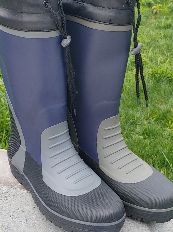 أحذية مطر رجالية عالية الساق م - مراجعة Fishing Boots وسعره