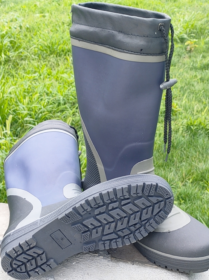 أحذية مطر رجالية عالية الساق م - مراجعة Fishing Boots وسعره
