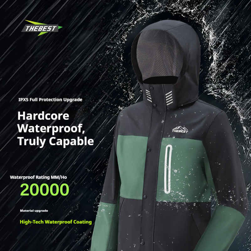 معطف مطر للبالغين لركوب الدراج - مراجعة Fishing Rain Suit وسعره