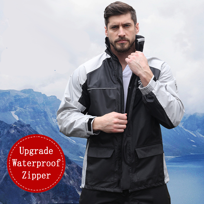 معطف واق من المطر للرجال للدرا - مراجعة Fishing Rain Suit وسعره