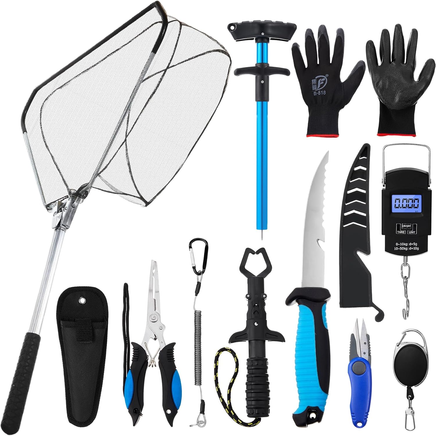 مجموعة أدوات صيد متعددة الوظائ - مراجعة Fishing Gloves وسعره