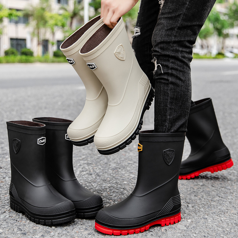 احذية المطر الرجالية موضة منتص - مراجعة Fishing Boots وسعره