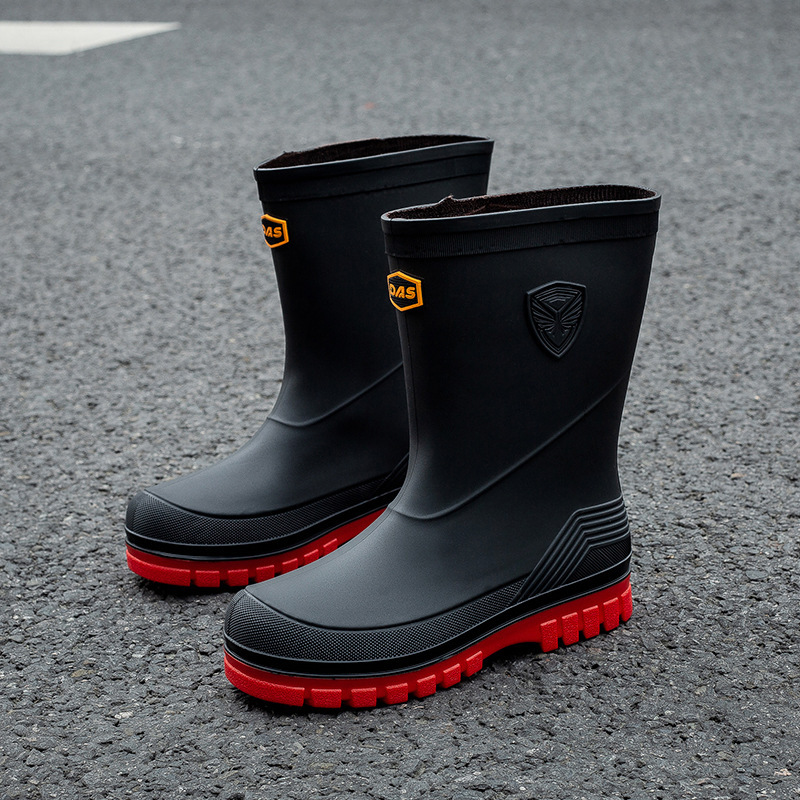 احذية المطر الرجالية موضة منتص - مراجعة Fishing Boots وسعره